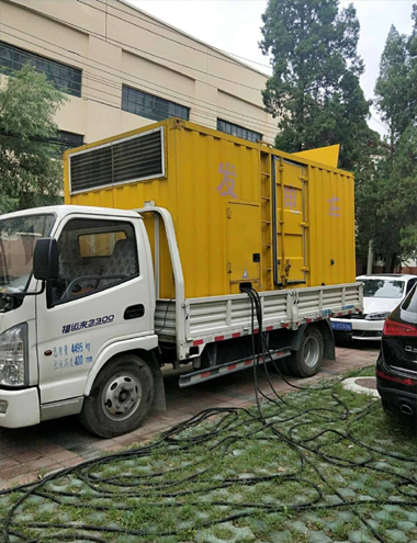 翔安发电车出租-柴油发电机组排烟系统设计要求及其考虑因素